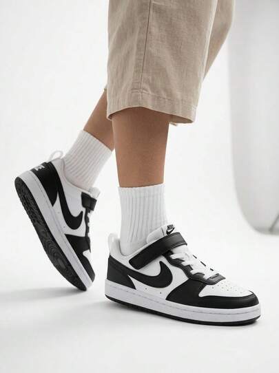 Nike Court Borough Low Recraft Teen Sneakers White/Black DV5457