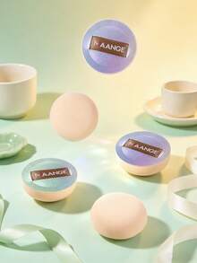 MAANGE 5Pcs Dry And Wet Dual-Use Mini Round Air Cushion Puff,Soft To Touch Makeup Sponge Set,Protable,Travel Makeup Tool Accessories,At Home Or On-The-Go,Gift For Women & Girl - Multicolor - View 2