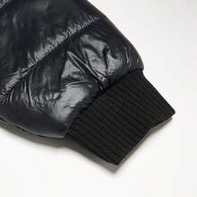 Adidas Áo khoác ngắn nữ thoải mái cổ đứng, có lớp lót, HK5247, Thu/Đông - màu đen - Xem 5