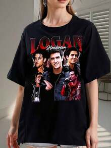 Women T-Shirts - 黑色的 - 查看 7