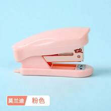 Mini Stapler, Great Value, Stylish Morandi Color Stapler, Office Supplies, Cute And Simple Gift/Stationery For Elementary School Students. Small Stapler Available In Multiple Colors. - Sets - View 11