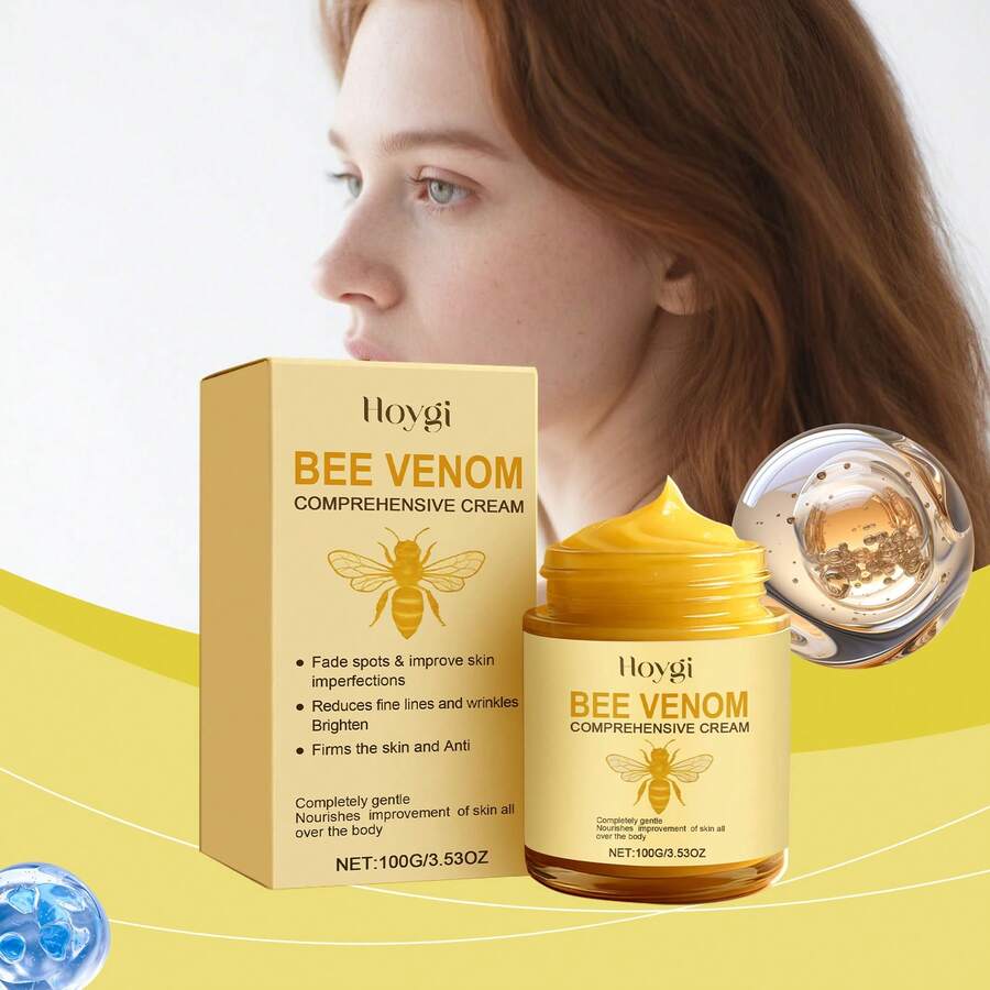 100g Honey Moisturizing Cream, Gentle Formula Nourishes Skin, Fine And Smooth Body & Face Care - View 1