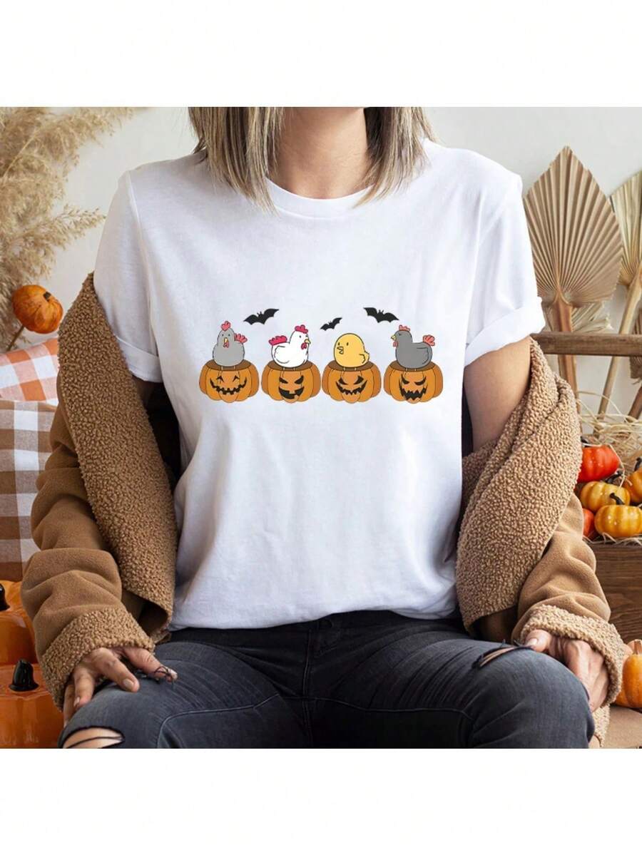 Women T-Shirts - White - View 1