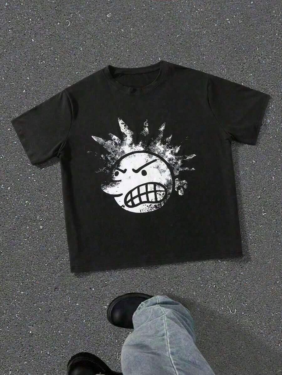 Men's T-Shirts - 黑色的 - 查看 1