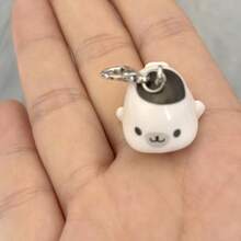Cute Glow-In-The-Dark Seal Mini Keychain, Adorable Keyring Charm For Backpack, Bag, Holiday, Birthday Gift For Friends - Multicolor - View 9