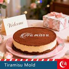 TX 1pc Transparent Acrylic Tiramisu Powder Sprinkle Template, Personalized "Just Married" And "Just Engaged" Text Baking Cake Decor Mold, Hollow Blessing Design Template, Easy To Operate, Clear Pattern, Reusable, Suitable For Wedding Venue Decor, Engagement, Birthday, Cake Baking Decor, Valentine's Day And Party Atmosphere Decor. - View 7