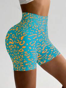 Quần short thể thao nữ, quần yoga nâng mông nữ, có thể giặt máy. - Nhiều màu - Xem 3