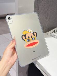 官方授权 Paul Frank 透明平板电脑保护套，大头时尚眼镜猴子图案，新款适用于 Air2 2014（9.7 英寸）、Air4 2020（10.9 英寸）、Pro 11（M4）2024（11 英寸）、11 2025（11 英寸）、7 2019（10.2 英寸）、Pro 13（M4）2024（13 英寸）、8 2020（10.2 英寸）、10 2022（10.9 英寸）平板电脑，可用作节日礼物、日常通勤和日常防摔保护套。 - 彩色 - 查看 2