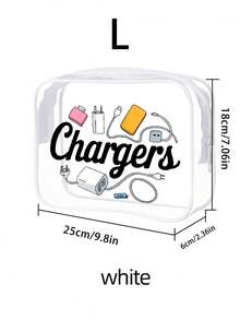 Bolsa de Armazenamento de Viagem de Alta Qualidade e Grande Capacidade em PVC, com Fechamento de Zíper - Bolsa de Maquiagem e Higiene Leve e Resistente ao Desbotamento, Adequada para Meninas, Bolsa de Maquiagem Portátil Certificada pela TSA, Fácil de Limpar, Gadget de Armazenamento Inteligente | Estética Moderna | Material Resistente ao Desbotamento, Essencial de Viagem, Bolsa de Férias, Bolsa de Maquiagem Escolar, Bolsa de Higiene Essencial para Viagem de Cruzeiro, Bolsa de Armazenamento de Banheiro para Meninos - Multicolorido - Visão 9