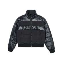 Adidas Áo khoác ngắn nữ thoải mái cổ đứng, có lớp lót, HK5247, Thu/Đông - màu đen - Xem 1