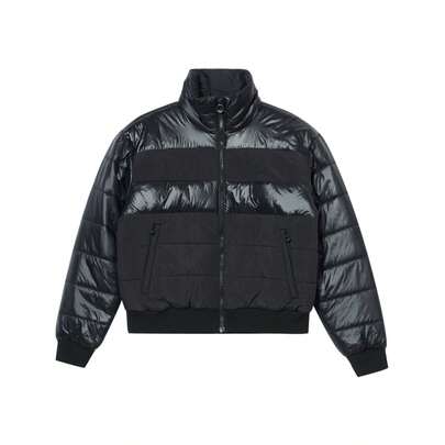 Adidas 女士舒适立领短款羽绒服，HK5247，秋冬款