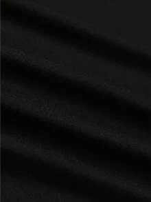 deyin Dam-T-shirts - Svart - Visa 4