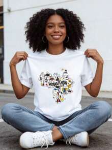 Women T-Shirts - White - View 3