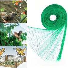 Durable Nylon Woven Bird Netting For Garden Protection - Protects Plants And Fruits From Birds, Deer, Squirrels And Other Animals - Ideal For Vegetables, Fruit Trees And Chicken Coops, Breathable Mesh Design Easy To Install - A - View 9