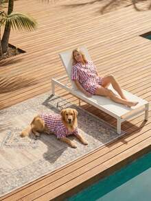 Camisas de ocio a juego para perro y dueño para el verano - Ropa de verano a juego para perro y dueño transpirable y ligera, camisas de verano para perros pequeños, medianos y grandes, ropa para perros con estampado todo sobre, 1 pieza talla S-6XL camisa para perro o 1 conjunto talla S-L camisa para dueño - Multicolor - Ver 9