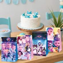 Hasbro Bộ 12 túi quà tặng chủ đề phù thủy K-Pop kèm sticker - Túi đựng kẹo hoạt hình phù hợp cho tiệc sinh nhật và tiệc theo chủ đề [Kiểu dáng ngẫu nhiên] - Nhiều màu - Xem 4
