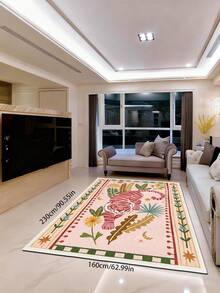 Thảm trong nhà họa tiết hoa hổ hồng, thảm trang trí lối vào sáng tạo, làm nổi bật không gian nhà cửa. Thích hợp cho phòng ngủ, có thể dùng làm đạo cụ chụp ảnh, cũng thích hợp để trang trí ngoài trời. Đây cũng là một món quà tuyệt vời. Là món quà ngày lễ hoàn hảo để trang trí không gian ngoài trời! Thích hợp làm thảm phòng khách, trang trí nhà cửa, áp dụng cho lối vào, phòng ngủ, tủ quần áo, thảm phòng khách, thảm trải sàn, thảm trang trí nhà cửa. - Nhiều màu - Xem 16