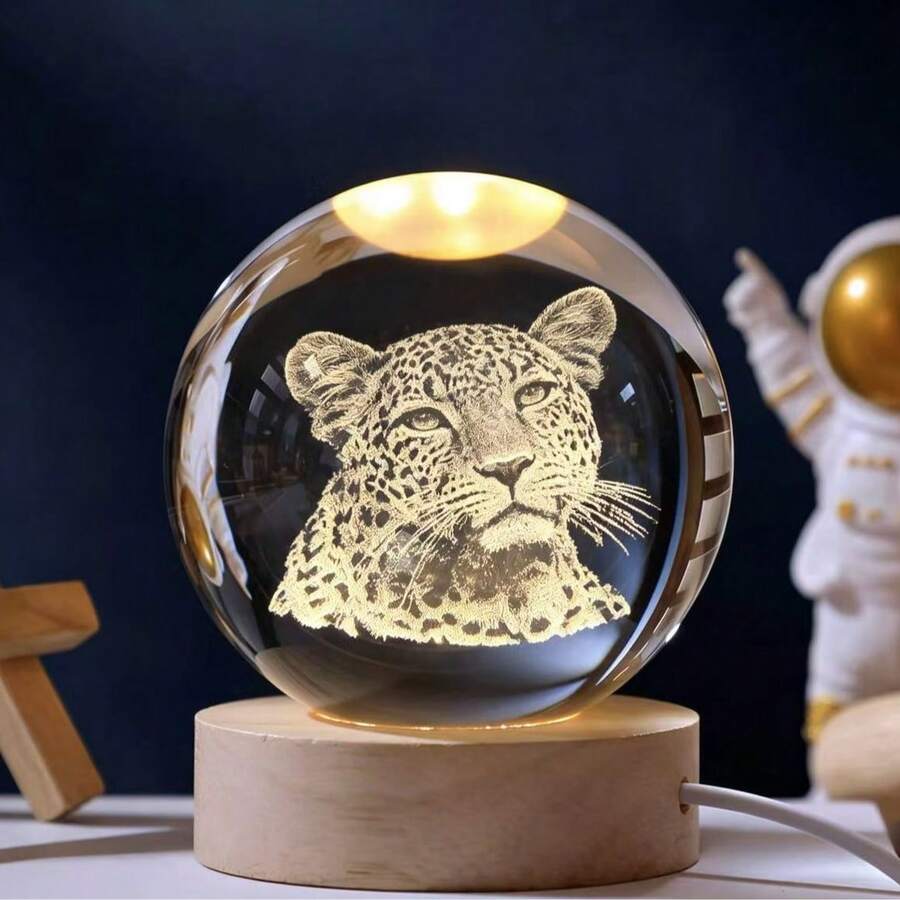 6CM NIGHT LIGHT BALL WITH USB CABLE - Guepardo - View 1