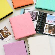 Album ảnh mini 3 inch dùng cho phim chụp lấy liền, chất liệu nhung, kiểu vé, 64 ngăn đựng ảnh/thẻ. - 3 inch - Xem 2