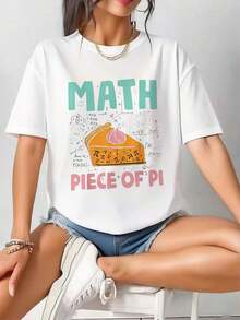 Las Matemáticas Son Fáciles - Camiseta de Regalo para el Día del Pi y Amantes de las Matemáticas - Negro - Ver 3