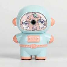 宇航员造型削笔器，手摇旋转式削笔器，礼品削笔器 - 彩色 - 查看 8