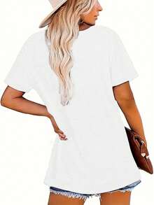 deyin Women T-Shirts - White - View 2