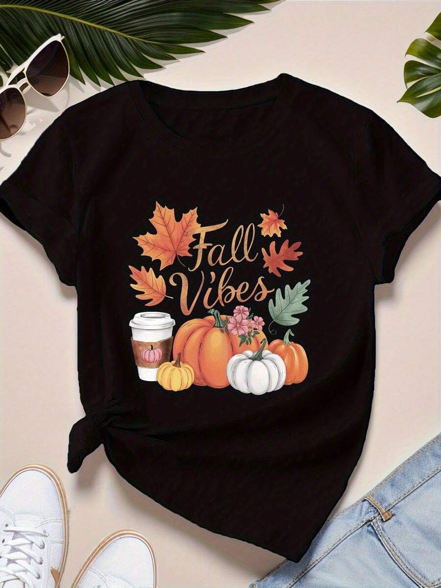 Women T-Shirts - Black - View 1