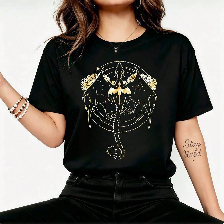 Women T-Shirts - Black - View 1
