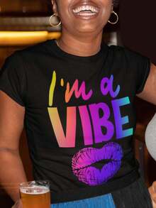 deyin Women T-Shirts - Black - View 2