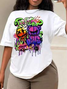deyin Women T-Shirts - White - View 1