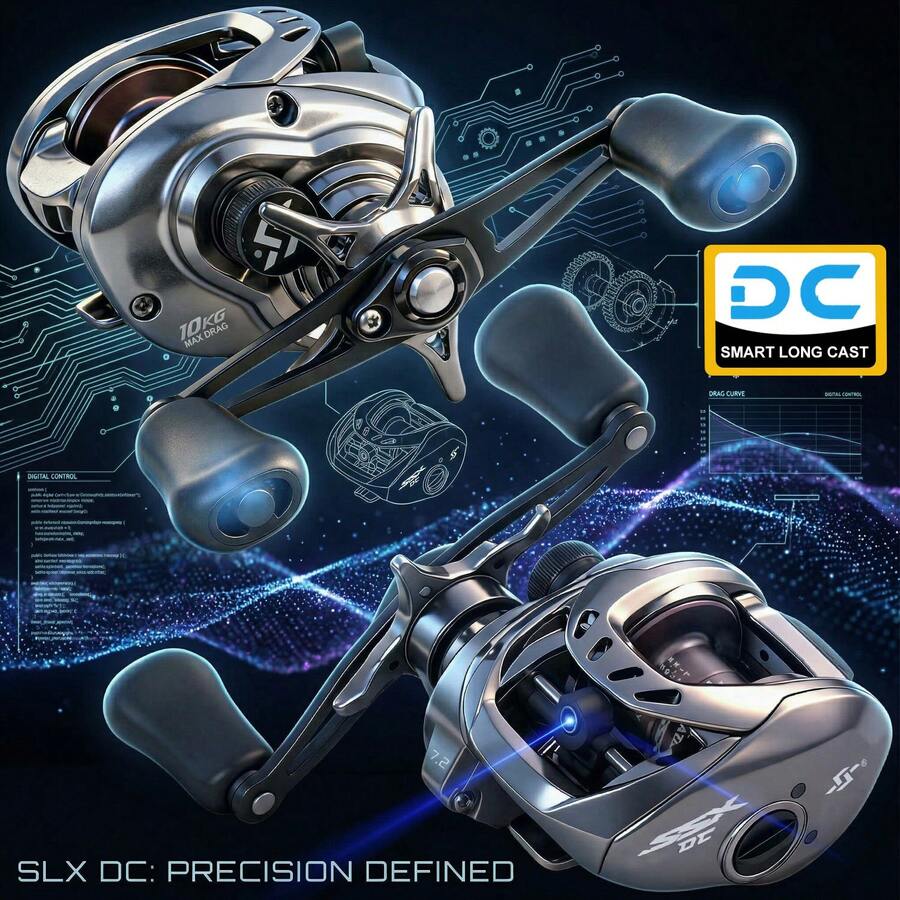 SOUGAYILANG 新型抛饵轮，最大拖拽力10公斤，直流刹车系统 - DC SYSTEM - 查看 1