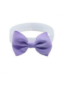 1pc Elegant Solid Color Candy Series Poultry Bow Tie Collar, Reusable Rooster Crowing Suppressor Decor, Adjustable Size Fits All - Portable - View 21