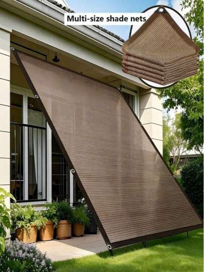 High Density Polyethylene Shade Cloth, Available In Multiple Sizes, Suitable For Dog Houses, Chicken Coops And Greenhouses. The Plant Shade Cloth And Shade Tarpaulin Provide Dual Protection, Applicable For Garden Patios, Plant Shading, Outdoor Gazebos And Lawn Shading. The Shade Cloth Is Suitable For Dog Houses And Chicken Coops, And Easier To Hang.