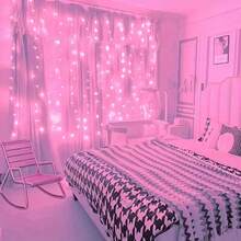 6M/3M - USB Powered Indoor Decorative LED String Lights With Remote Control, Suitable For Walls, Curtains, Atmosphere Decoration For Single Party, Birthday, Wedding - USB Curtain Light - View 6