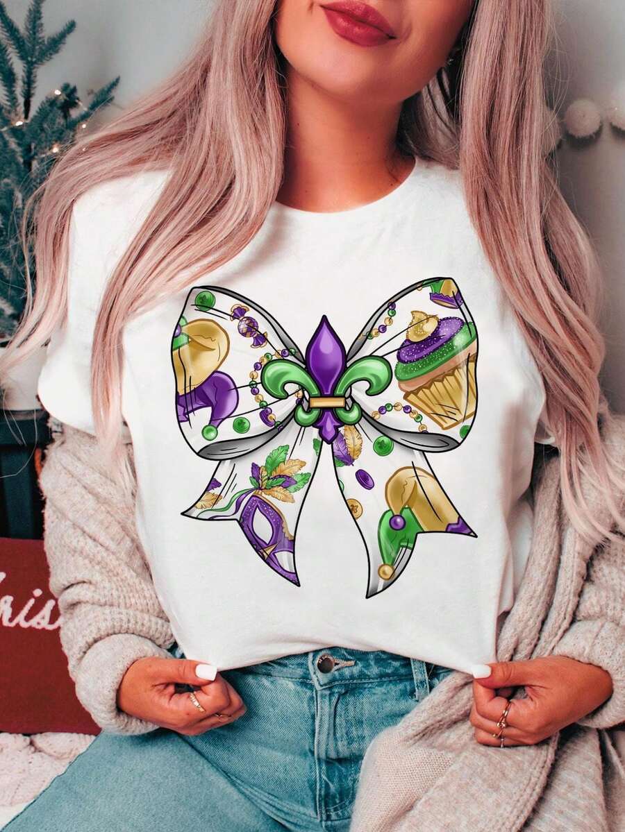 deyin Women T-Shirts - White - View 1