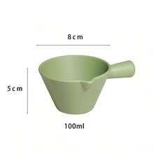Silicone Coffee Measuring Cup For Precise Brewing And Milk Frothing Espresso - Green - View 9