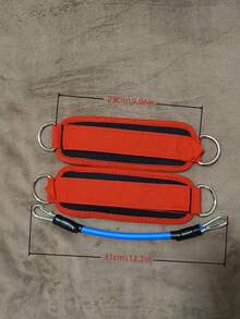 3pcs Ankle Strap Resistance Band Set Fitness Workout Equipment Ankle Weights Yoga Elastic Fitness Bands Unisex - Multicolor - View 11
