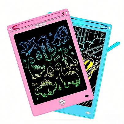 Bộ 2/1 Bảng viết LCD hình gấu trúc dễ thương 8.5 inch | Bảng vẽ | Bảng vẽ để bàn | Máy tính bảng | Trò chơi bàn cờ | Bảng vẽ ma thuật | Bảng vẽ màu | Bảng ghi nhớ, Trò chơi vui nhộn, Xóa một lần, Tái sử dụng, Đồ chơi trẻ em, Trò chơi thiếu nhi, Công cụ giáo dục gia đình, Trò chơi