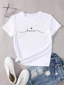 deyin Women T-Shirts - White - View 3