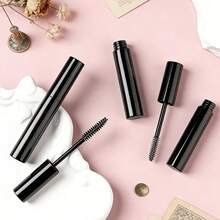 1/2/4/5pcs 8ml Empty Mascara Tube With Eyelash Wand For Castor Oil, Refillable Clear Bottle Sample Size Container For Eyelash Eyebrow DIY Cosmetics Bulk Wholesale - Multicolor - View 8