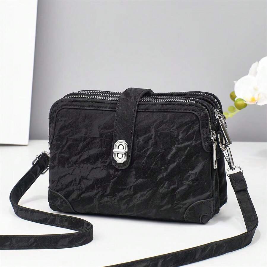Women Top Handle Bags - Blue - View 1