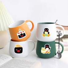Pingu 100 pegatinas con dibujos de pingüinos hechos a mano para cajas de almuerzo, tazas, equipaje y artículos decorativos - Multicolor - Ver 5