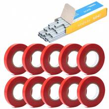 Bộ sản phẩm YITAPE gồm 1 băng dính đinh + 10 băng dính ghép cây, băng dính buộc cây, có thể nhanh chóng buộc cây để chống lại gió mạnh và mưa. Cũng có thể được sử dụng để dọn dẹp các cành cây lộn xộn trong quá trình ghép cây để tạo vẻ ngoài gọn gàng và ngăn nắp. - A - Xem 10