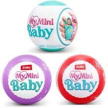 ZURU 5pcs Surprise Mini Baby Series 1 Collectible Mystery Capsule, Girls Toys, Realistic Mini Babies, Game Set And Accessories (Random Styles) - Multicolor - View 10