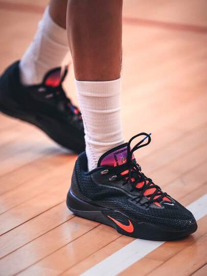  Giày bóng rổ Nike S.T. Flare, ngoài trời, chống trượt, chống mài mòn, đệm êm, đàn hồi tốt, cổ thấp, định hướng hiệu suất, chống xoắn, dành cho nam.