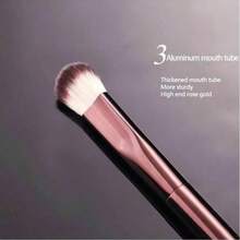 1 cọ che khuyết điểm hình oval #19, lông cọ bằng polyester mềm mại, ít gây dị ứng, che phủ hoàn hảo, phù hợp với mọi loại da. - Nhiều màu - Xem 4
