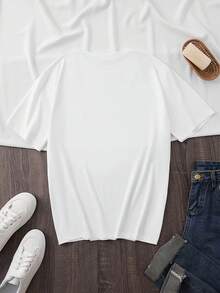 Women T-Shirts - White - View 2
