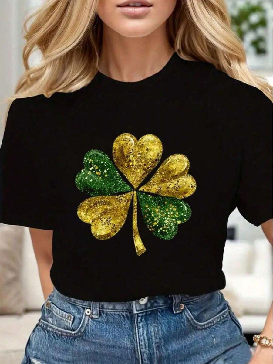 Women T-Shirts - Black - View 1