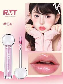 Romantic Beauty RMT 透明滋养唇油，持久保湿，日常使用，打造亮泽唇妆，适合各种派对、Y2派对、音乐节等场合，是送给妈妈、姐妹、女朋友的理想礼物。 - 04 - 查看 1