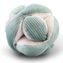 Soft Squeaky Plush Ball Dog Toy, Durable Interactive Chew Toy For Puppies And Small To Medium Dogs, Teeth Cleaning Stuffed Ball With Built-In Squeaker - Multicolor - View 5